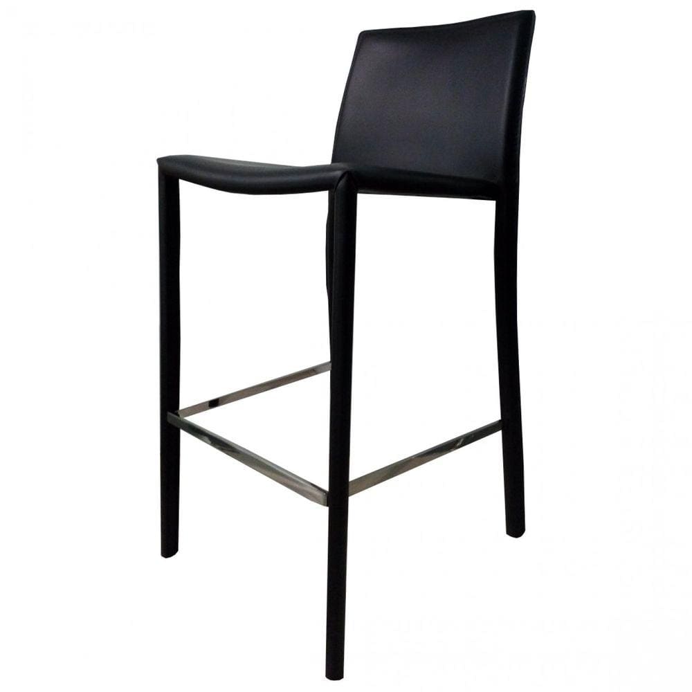 Banqueta Alta Sintético OR Design Marrom