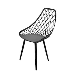 Cadeira para Sala de Jantar Kayla PP Garden Preto