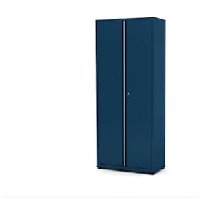 Armário 2 Portas 4 Prateleiras Aço AP402SL Pandin Móveis Azul Del Rey
