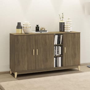 Buffet 3 Portas 3 Nichos 160cm Legno Movelbento Freijó