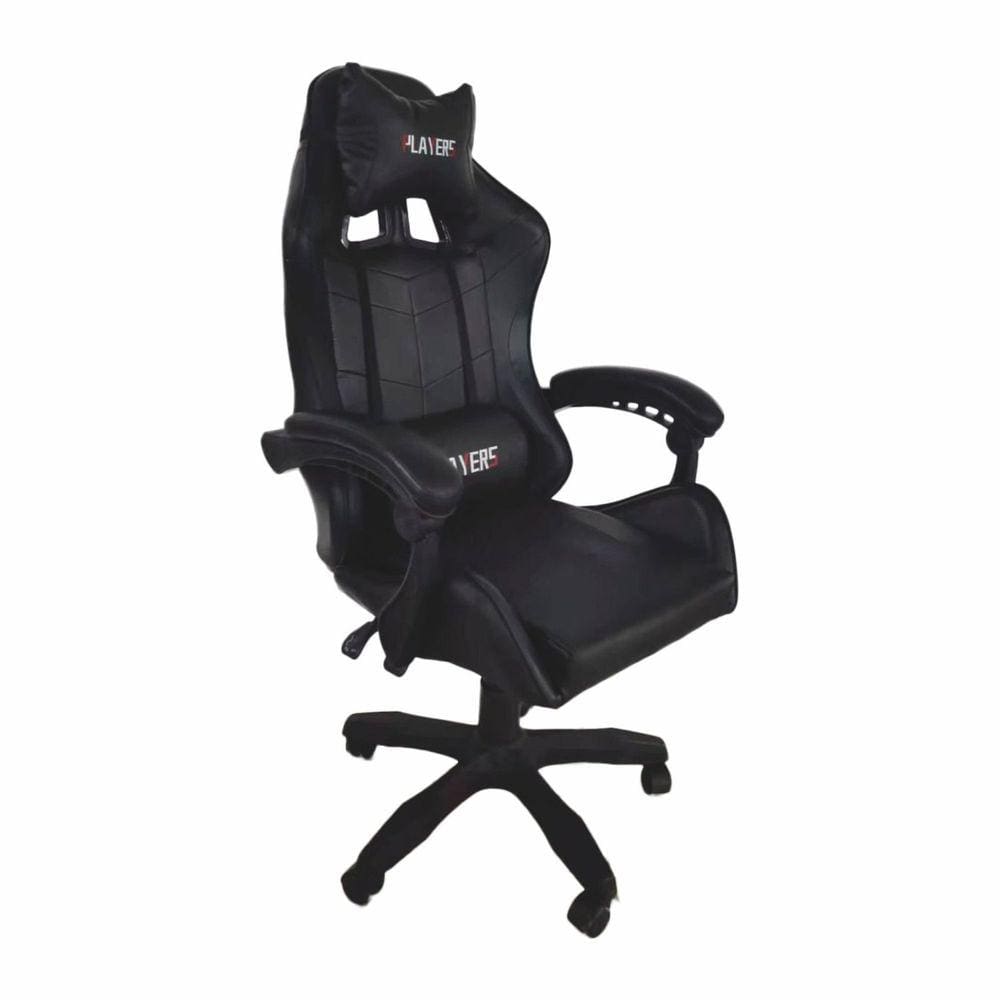 Cadeira Racer Plus Preta Preto