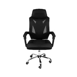 Cadeira para Escritório Presidente Giratória Falcon 3327 Or Design Preta
