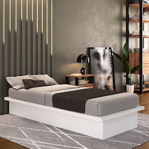 Cama Solteiro 8284 Oriental Foscarini Branco