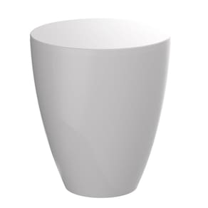 Banqueta Baixa Polipropileno sem Encosto Moly Branco