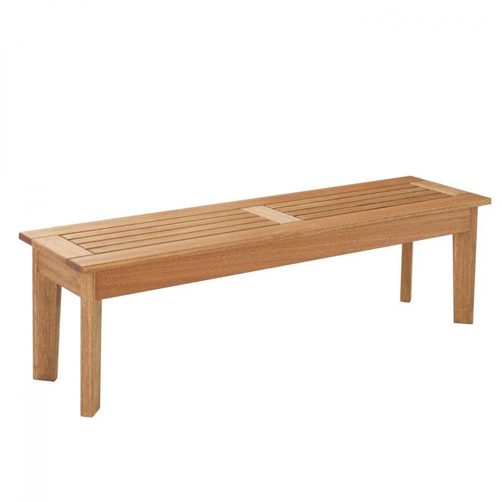 Banco Madeira Maciça 3 Lugares 200cm Churrasqueira Primavera Casa e Jardim Móveis Stain Jatobá