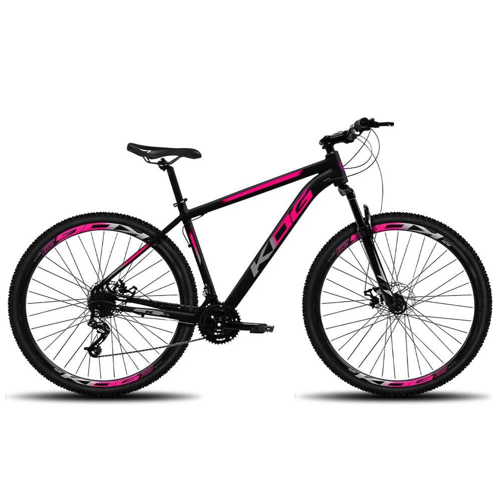 Bicicleta Aro 29 Adulta KOG 21 Marcha Freio a Disco Supensão