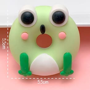 Borracha gigante fofa kawaii Gato sapo ou urso