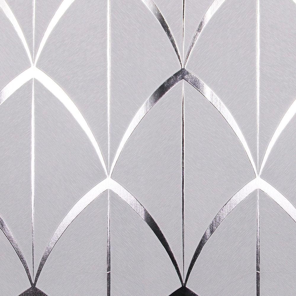 Papel de Parede White Swan Geométrico Branco WS100401R