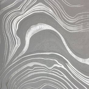 Papel de Parede White Swan Textura Cinza WS100602R