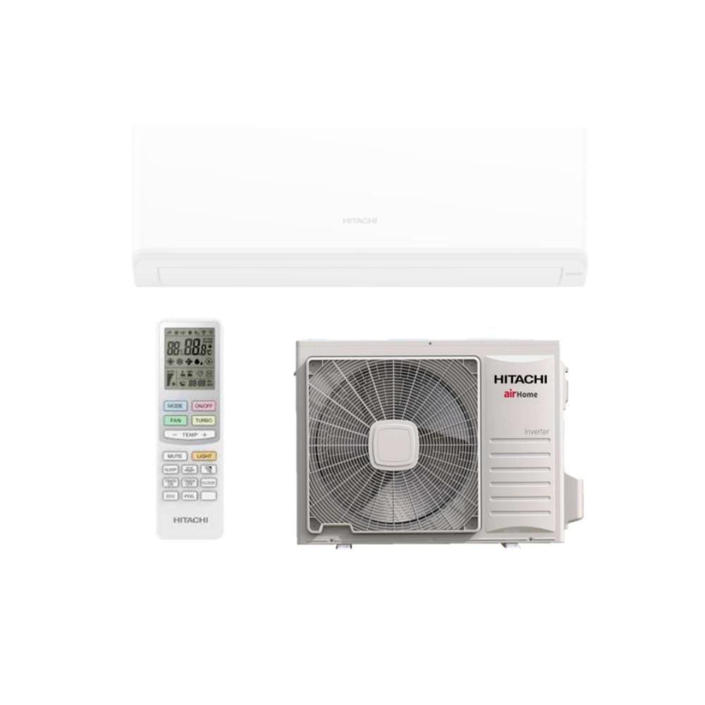 Ar Condicionado Hi Wall Split Inverter Hitachi Air Home 600 24000 BTUs Quente e Frio RPK24C3IVQ - 220V