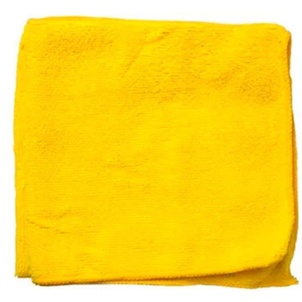 Pano Mágico Microfibra Flanela Multiuso Anti-Risco 30x30 COR:Amarelo
