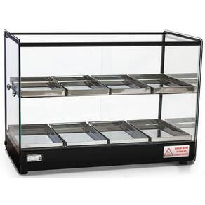 Estufa LED Quadrada Dupla 8 Bandejas EVR LP Perfil Preto - Titã