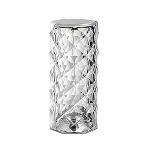 Abajur Touch Luminária Led Cristal c/ Controle USB 16 Cores