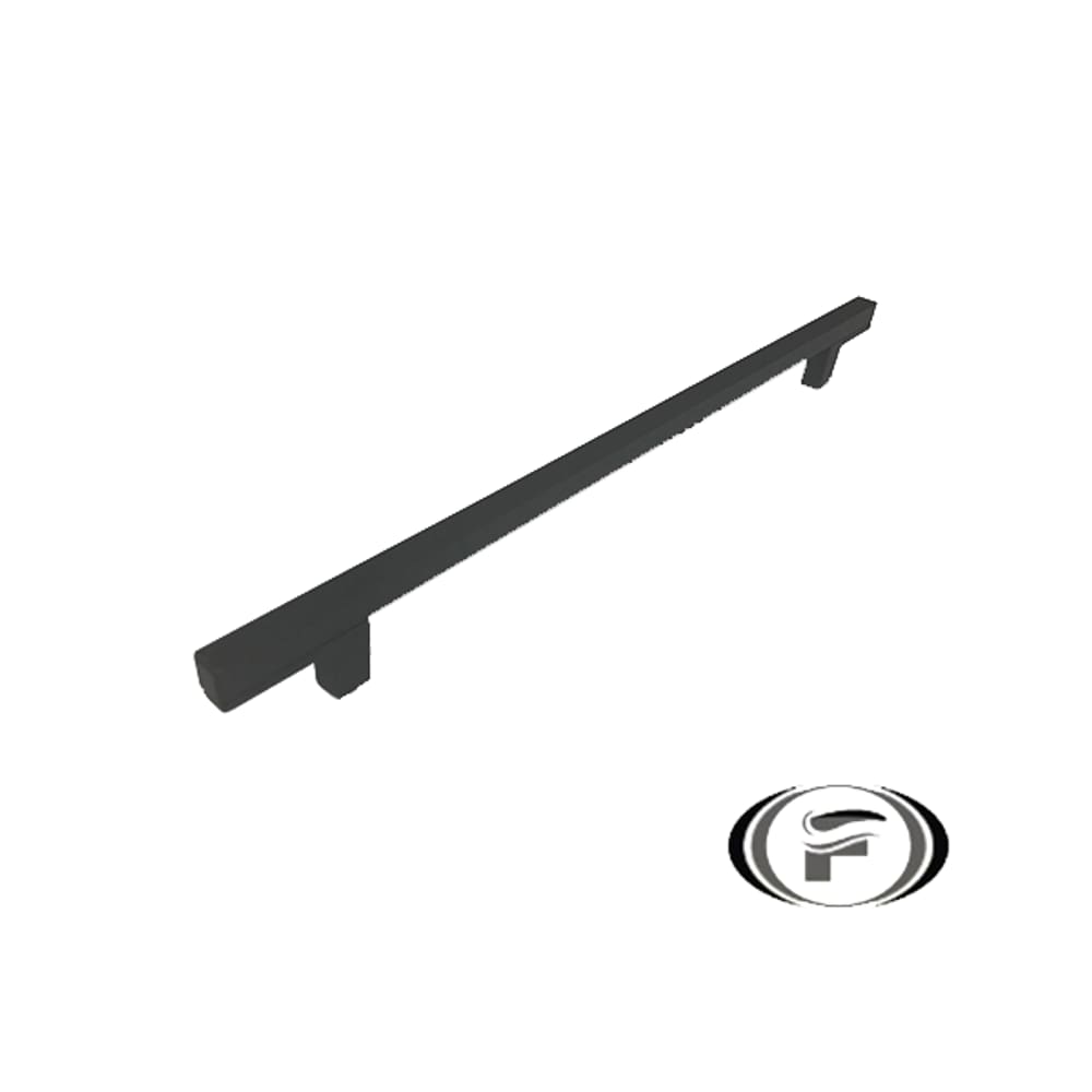 Puxador De Sobrepor Space Preto 128mm