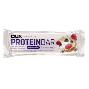 Protein Bar Unidade Dux Nutrition Lab Chocolate Branco E