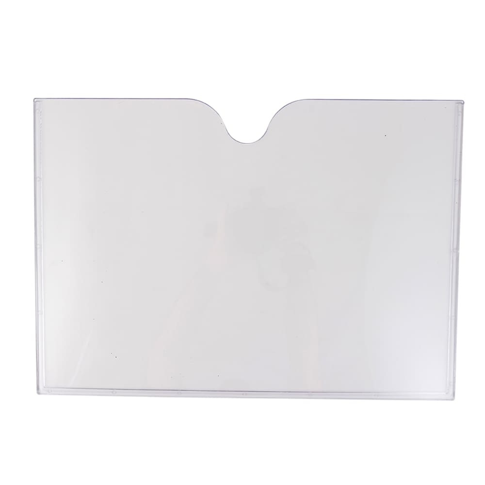Display Expositor de Folheto e Informativo 44x31cm A3 Vertical Horizontal Frente Única Cristal