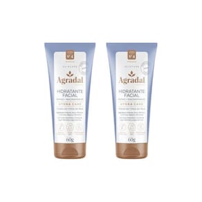 Creme Hidratante Facial Agradal Pepino Niacidina 2% 60G-2Un