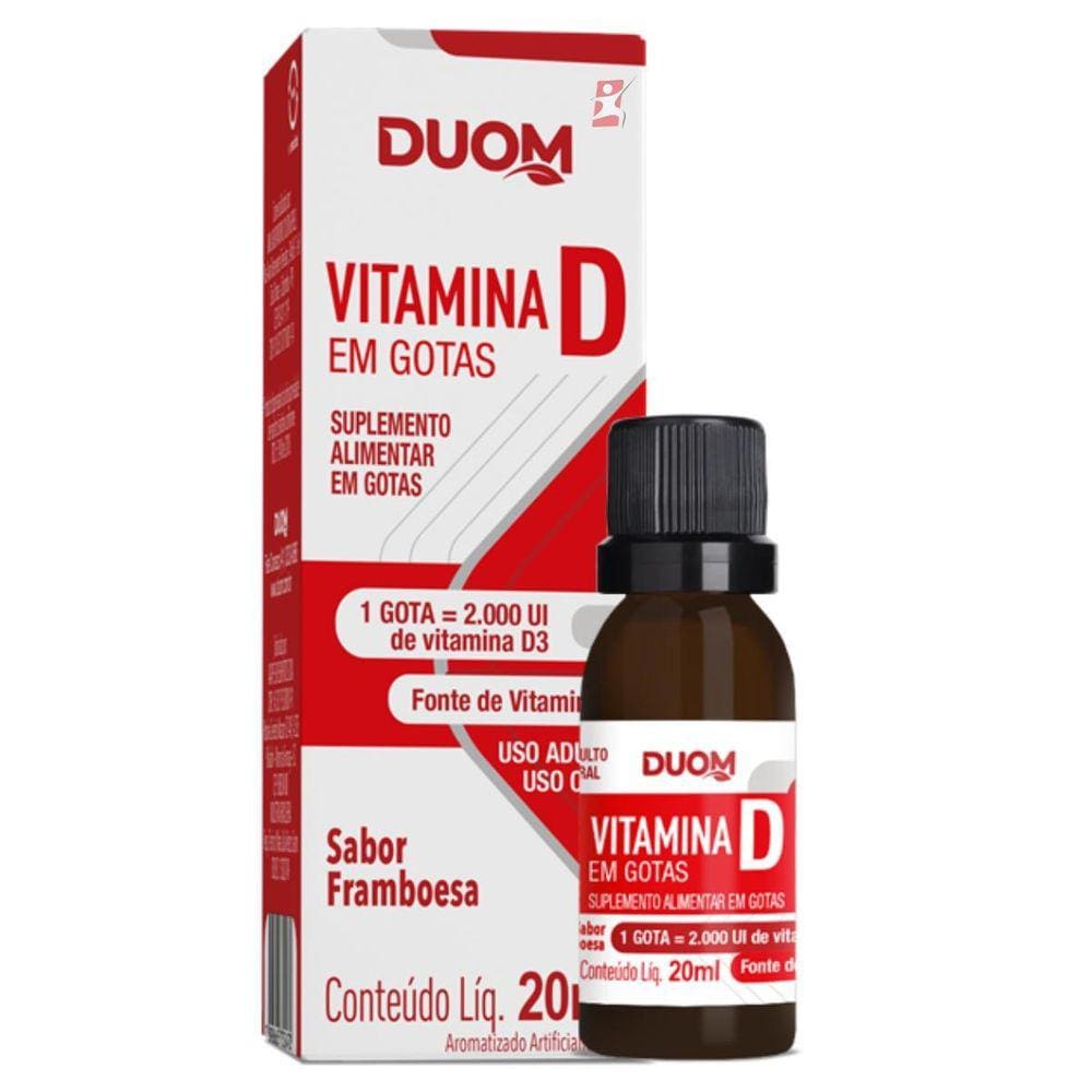 Vitamina D3 Colecalciferol 2000Ui Por Gota 20Ml 570 Doses