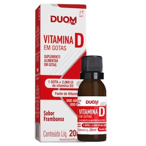Vitamina D3 Colecalciferol 2000Ui Por Gota 20Ml 570 Doses