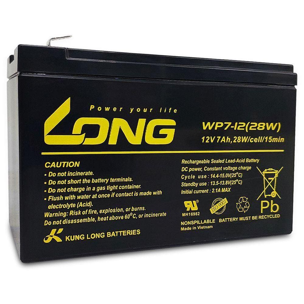 Bateria Selada Para Nobreak Long, 12v 7ah - Wp7-12(28w)