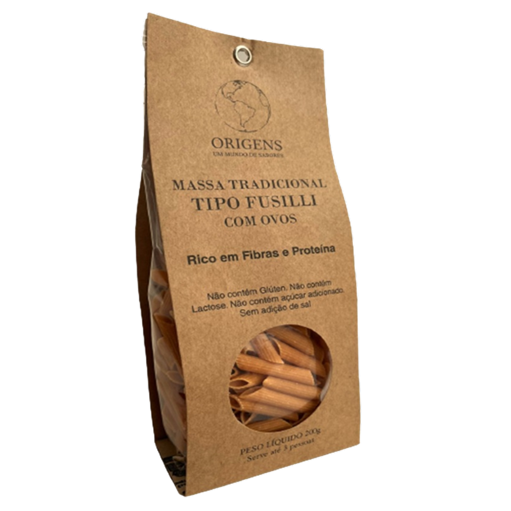 Kit 6X: Macarrão Penne Tradicional Sem Glúten Origens 200g