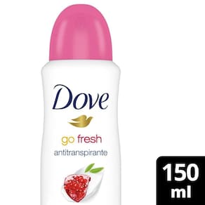 Desodorante Antitranspirante Dove Go Fresh Romã e Verbena 150ml