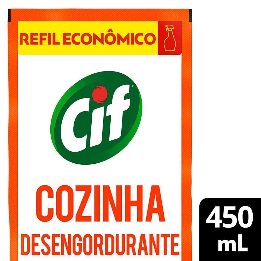 Refil Limpador Cif Cozinha 450ml