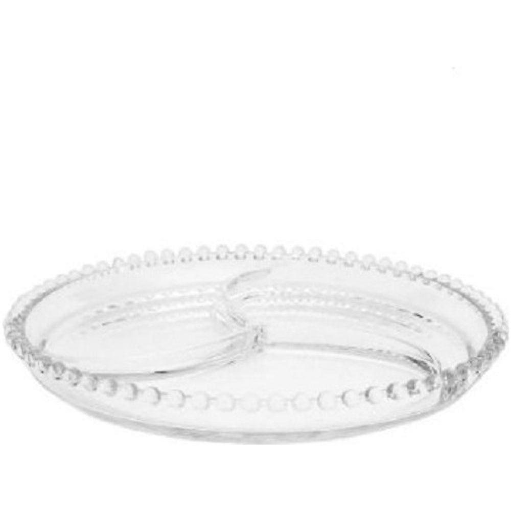 Petisqueira 3 Divisões Cristal Pearl Wolff