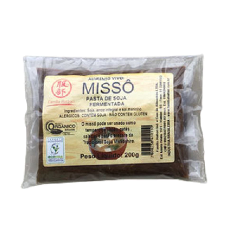 Kit 6X: Missô de Soja Artesanal Orgânico Família Hattori 200g