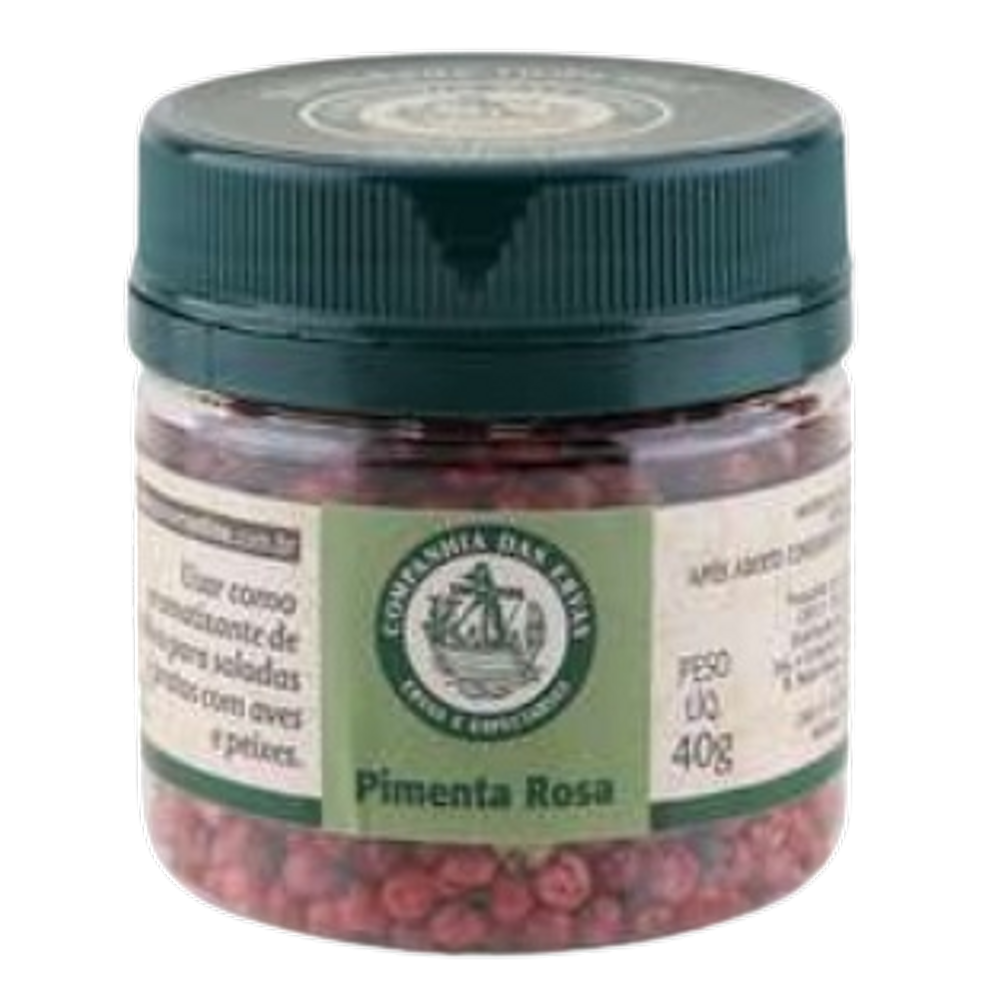 Kit 6X: Pimenta Rosa Companhia das Ervas 40g