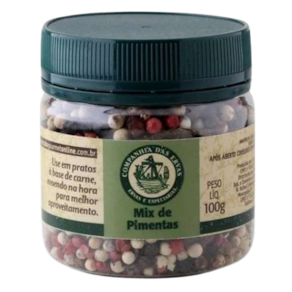 Kit 6X: Mix de Pimentas Companhia das Ervas 100g
