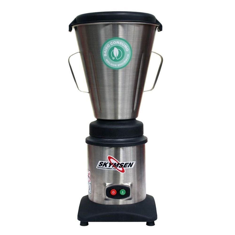Liquidificador Comercial Baixa Rotação 4 Litros, Copo Monobloco Inox, Lc-04 - Skymsen 127v 127v