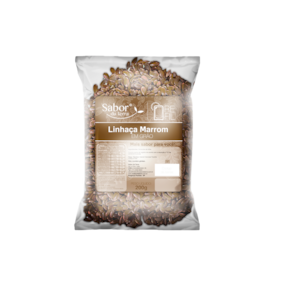 Kit 2X: Semente de Linhaça Marrom Sabor da Terra 200g