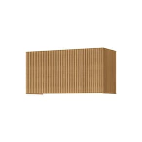 Armário Aéreo p/ Cozinha Rainha 1 Porta Basculante 80 cm Nature - Nesher