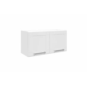 Armário Aéreo Cozinha Modulado Múltipla 6000 com 2 Portas Branco - Bertolini