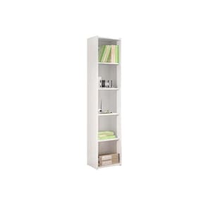 Estante de Escritório ESM206 c/ 4 Prateleiras Branco - Movelbento