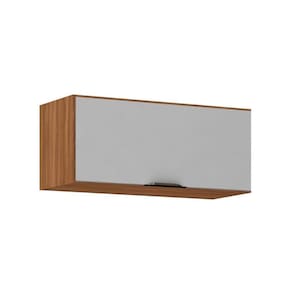 Armário Aéreo p/ Cozinha Firenze 1 Porta 70cm Amendola/Nude Prime TX - Demóbile
