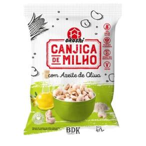 Kit 2X: Canjica De Milho Com Azeite De Oliva Okoshi 40G