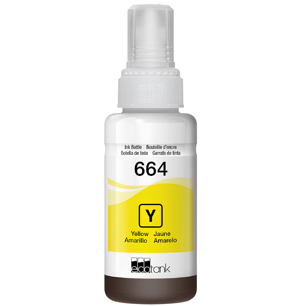 Refil de Tinta Para Epson L355 T664420 Yellow Compatível