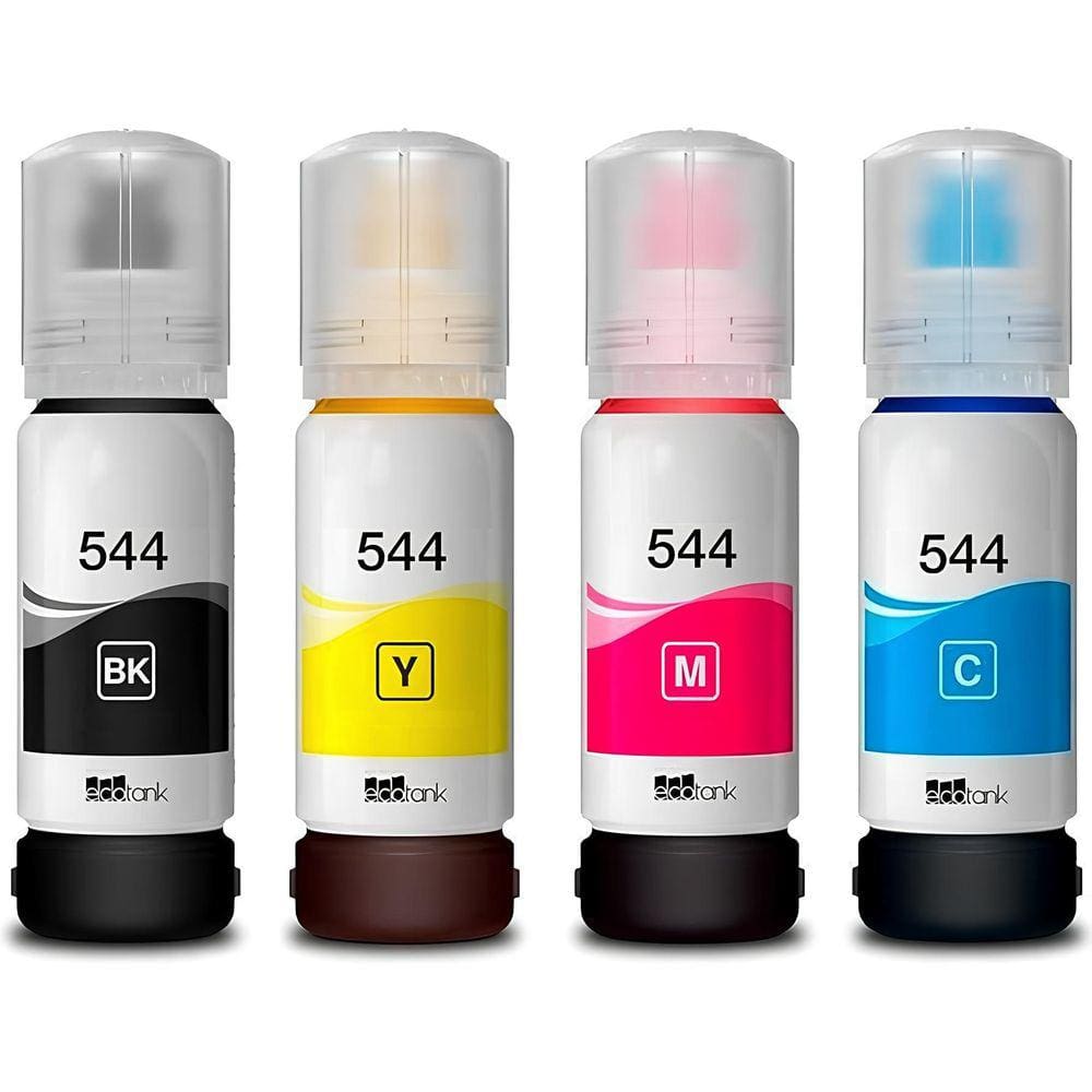 Kit Refil de Tinta Para Epson L3210 T544120 CMYK compatível