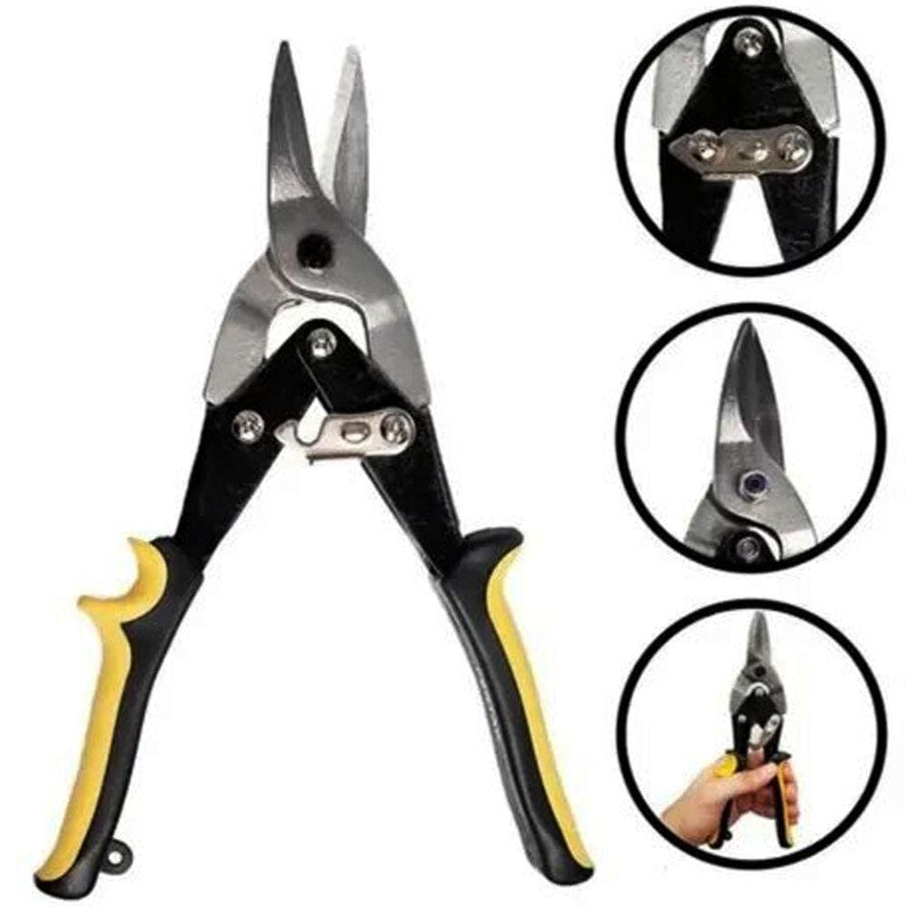 Tesoura Alicate Para Cortar Chapa Reto 250mm