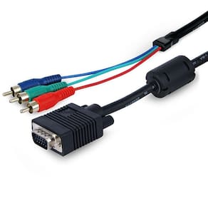 Cabos Vga X Vídeo Componente - 1,5 Metro