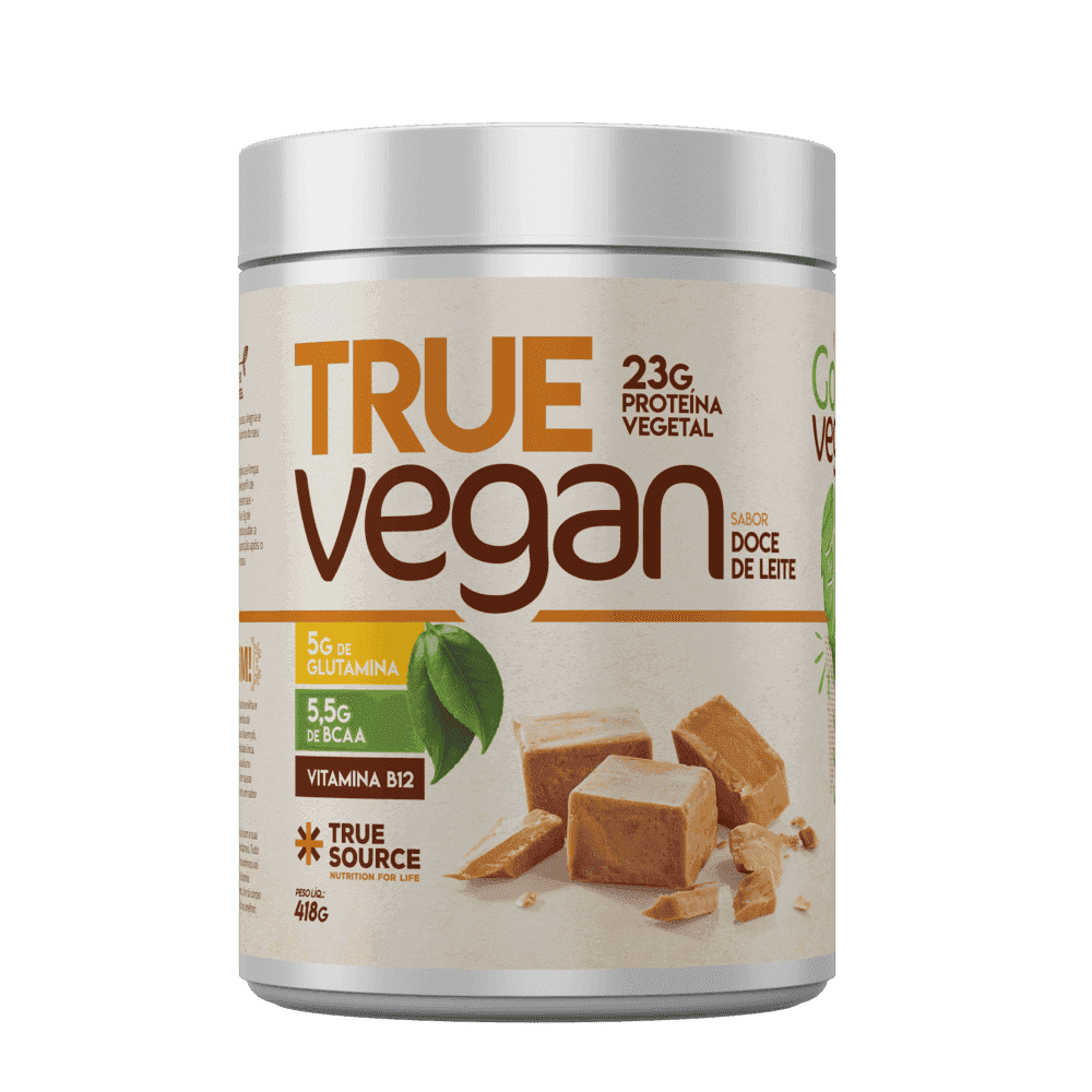 Proteína True Vegan Doce de Leite True Source 418g