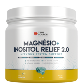 Magnésio + Inositol Relief 2.0 Maracujá True Source 375g