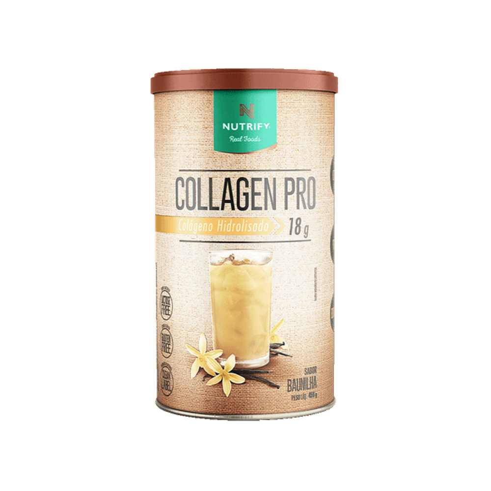 Collagen Pro Baunilha Nutrify 450g