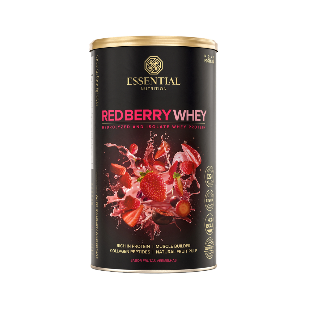 Red Berry Whey Essential Nutrition 450g