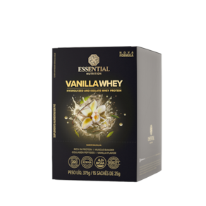 Vanilla Whey 25g Essential Nutrition 15 Sachês