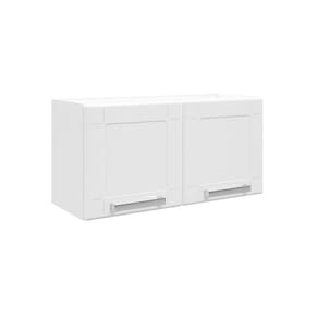 Armário Aéreo Cozinha Modulado Múltipla 6000 c/ 2 Portas Branco - Bertolini