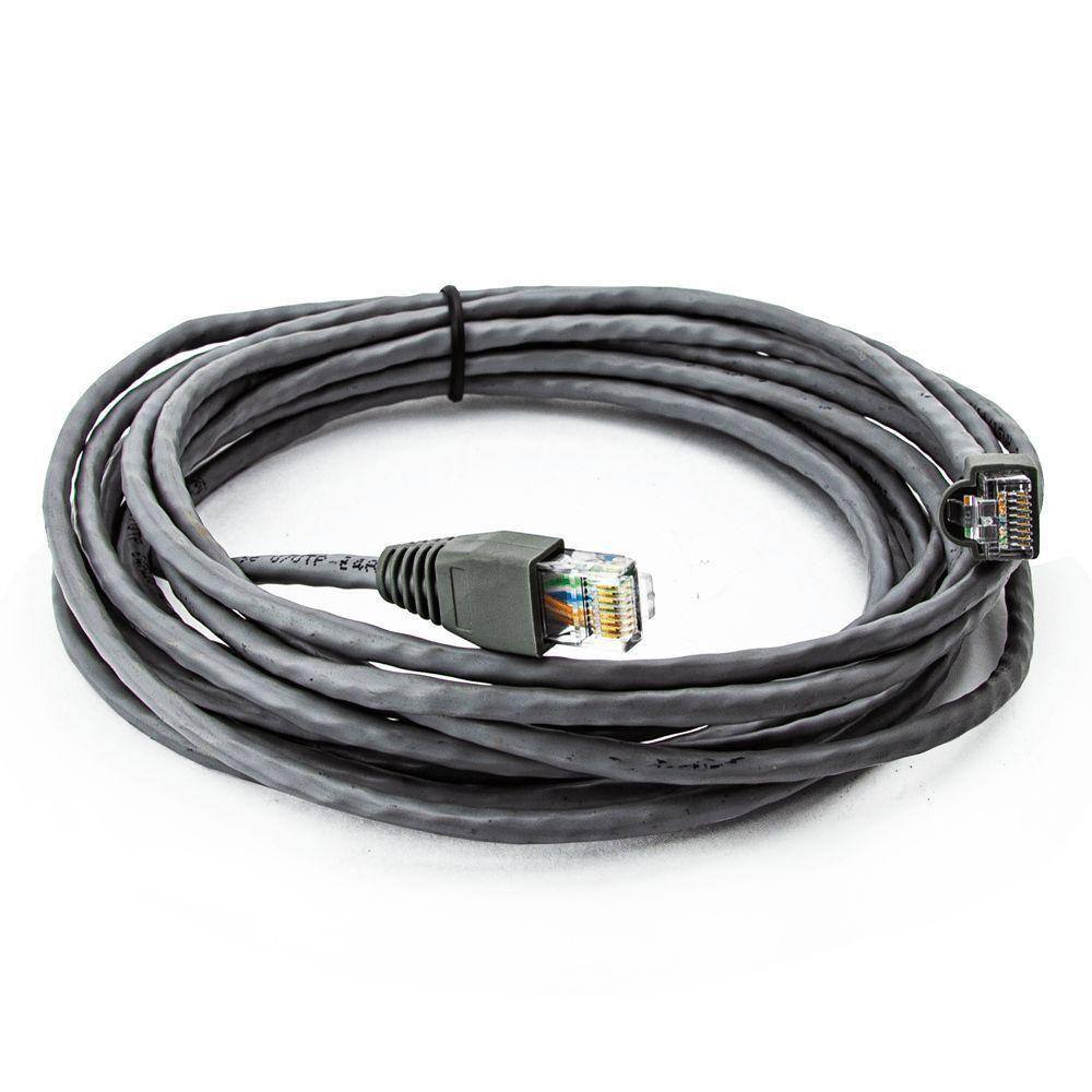 Cabo De Rede Nexans Cat5e Montado Cinza - 10 Metros