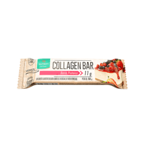 Kit 3X: Barra de Proteína Collagen Bar Cheesecake de Frutas Vermelhas Nutrify 50g
